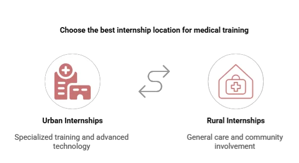urban or rural medical internships