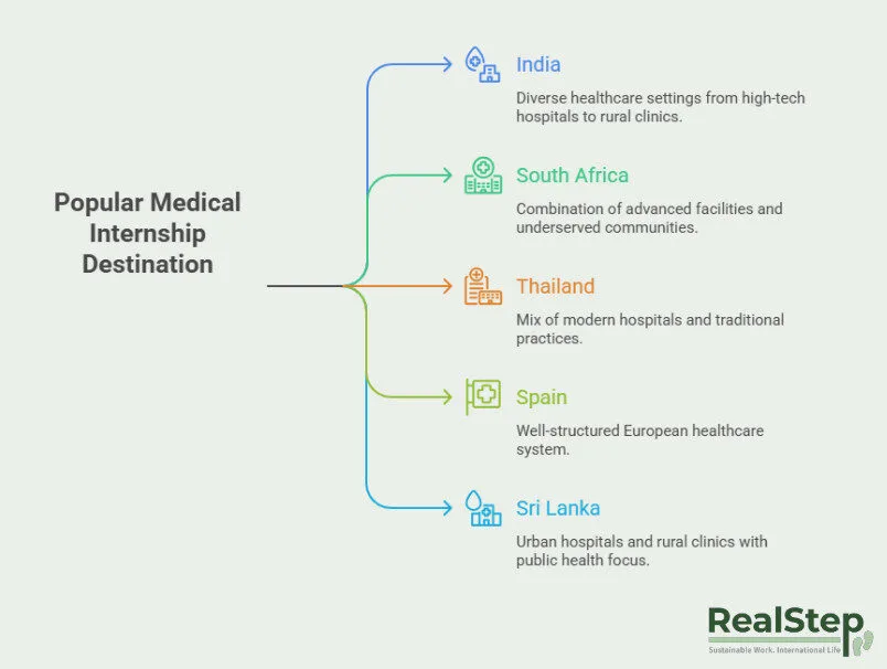 popular medical internship destinations