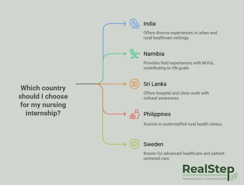 nursing internship destinations
