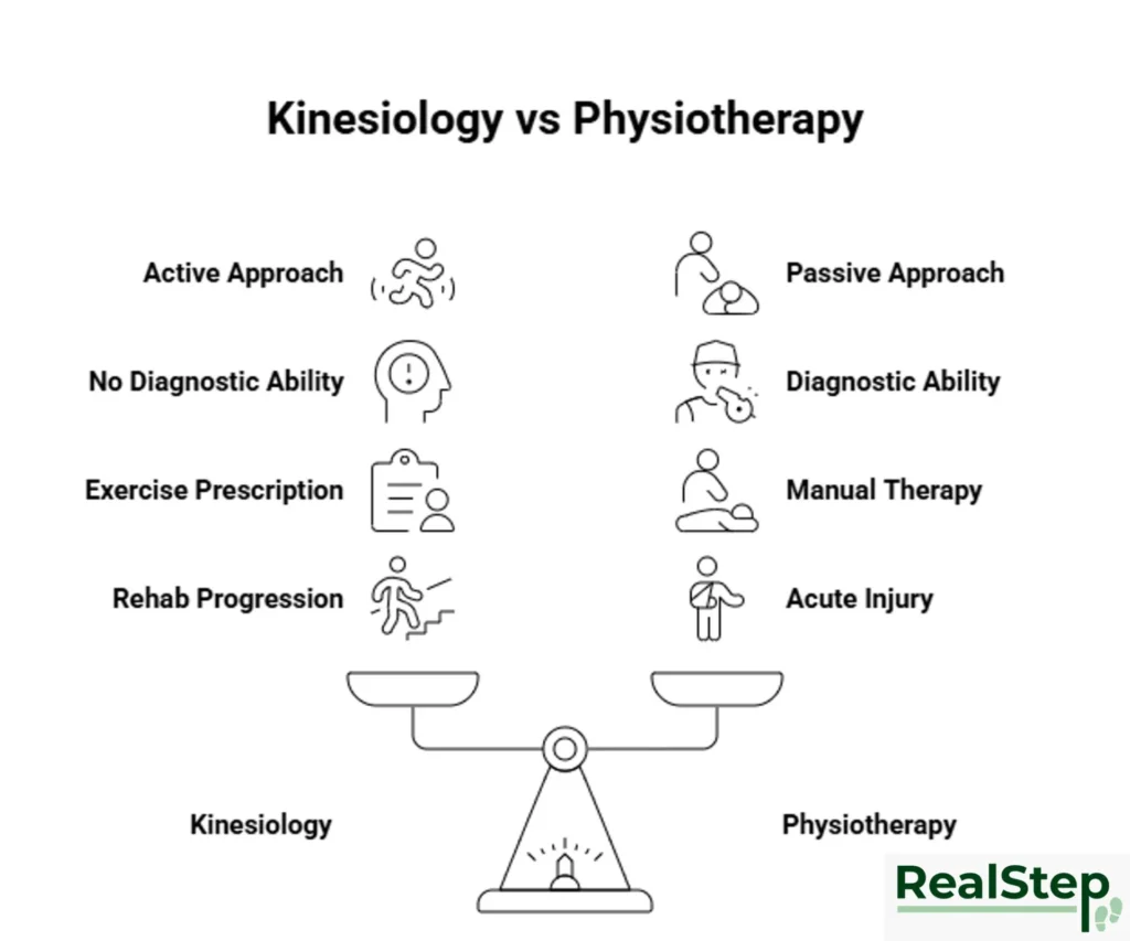 Kinesiology vs Physiotherapy